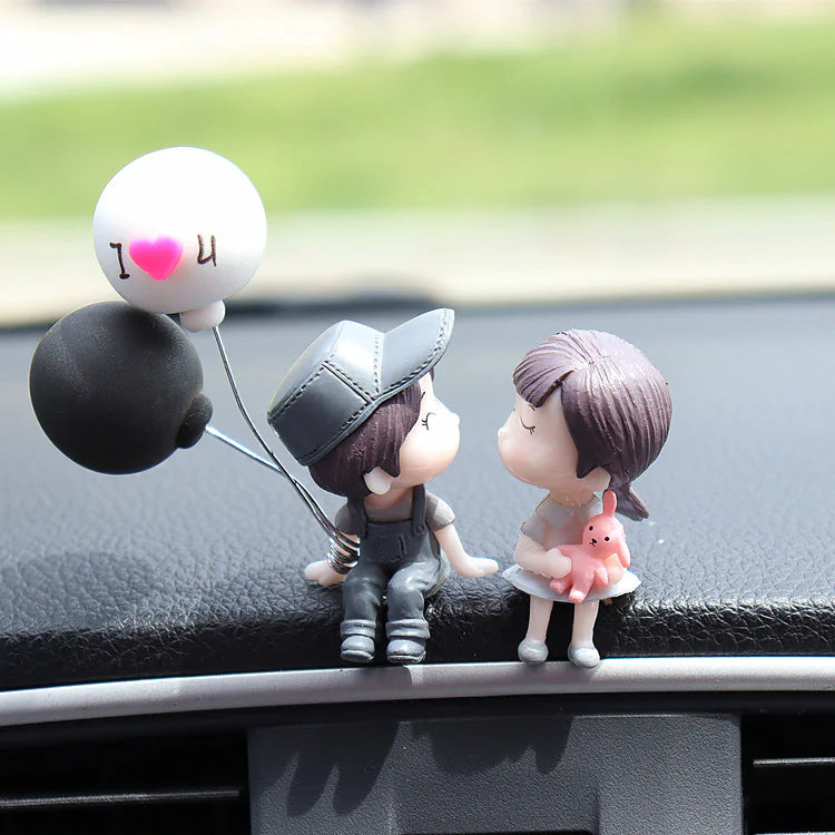 Car Couple Ornaments