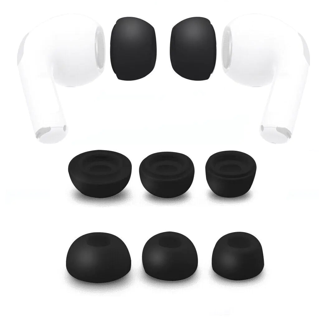 Replacement Ear Tips For Apple Airpods Pro Memory Foam Tips Airpod Pro - 3 Pairs