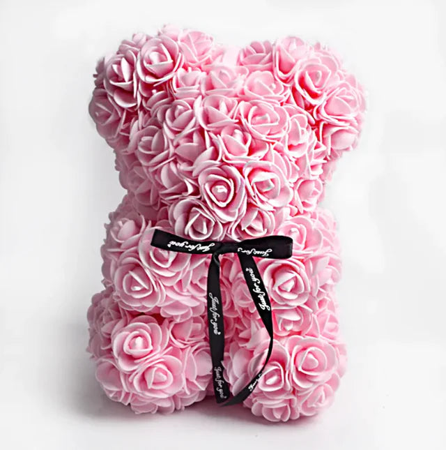 Oso Rosa Teddy - Oso de Rosas de Espuma PE para el Día de San Valentín