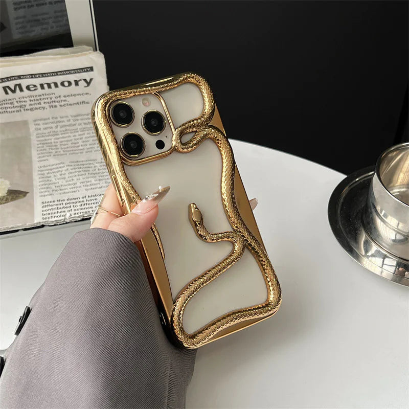 Funda para Teléfono de Serpiente Brillante