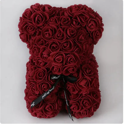 Oso Rosa Teddy - Oso de Rosas de Espuma PE para el Día de San Valentín